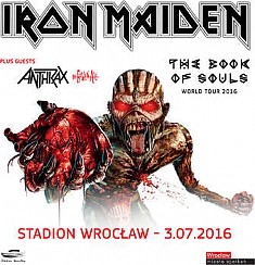 Bilety na koncert Iron Maiden we Wrocławiu - 03-07-2016