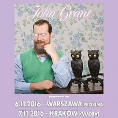 Bilety na koncert John Grant w Warszawie - 06-11-2016