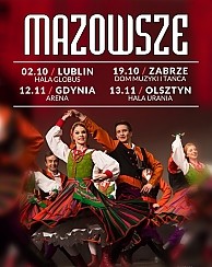 Bilety na koncert Wielka Gala Zespołu MAZOWSZE - Wielka Gala Zespołu MZOWSZE w Lublinie - 02-10-2016