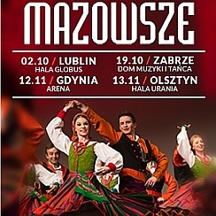 Bilety na koncert Wielka Gala Zespołu Mazowsze w Olsztynie - 13-11-2016