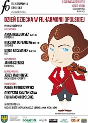 Bilety na koncert DZIEŃ DZIECKA W FILHARMONII OPOLSKIEJ w Opolu - 03-06-2016