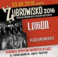 Bilety na koncert Żubrowisko 2016: LemON, Acid Drinkers w Pszczynie - 03-09-2016