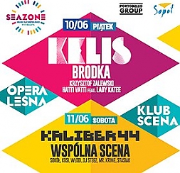 Bilety na koncert KARNET 3 DNI koncertów + 3 DNI - KLUBY / KELIS, BRODKA, KALIBER 44 I DUŻO WIĘCEJ w Sopocie - 10-06-2016
