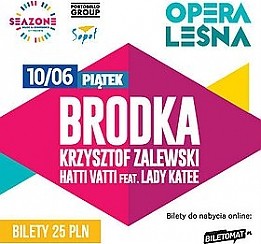 Bilety na koncert Brodka, Zalewski, Hatti Vatti & Lady Katee / SeaZone 2016 w Sopocie - 10-06-2016