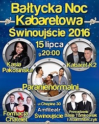 Bilety na kabaret Bałtycka Noc Kabaretowa - Świnoujście 2016 - 15-07-2016