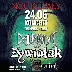 Bilety na koncert Noc Kupały: Dalriada, Żywiołak, Cronica w Żorach - 24-06-2016