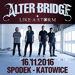 Bilety na koncert ALTER BRIDGE w Katowicach - 16-11-2016