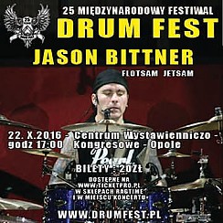 Bilety na koncert Drum Fest: Jason Bittner - recital solo w Opolu - 22-10-2016
