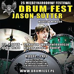 Bilety na koncert Drum Fest: Jason Sutter - recital solo w Opolu - 23-10-2016