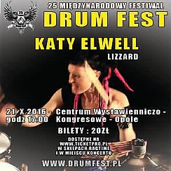 Bilety na koncert Drum Fest: Katy Elwell - recital solo w Opolu - 21-10-2016