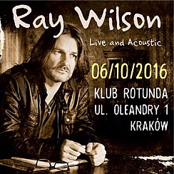Bilety na koncert Ray Wilson - Live and Acoustic w Krakowie - 06-10-2016