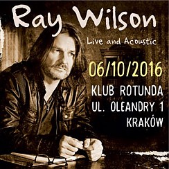 Bilety na koncert Ray Wilson w Krakowie - 06-10-2016
