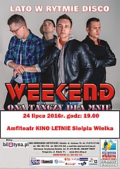 Bilety na koncert WEEKEND w Rewalu - 31-07-2016