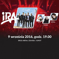 Bilety na koncert IRA + gościnnie Ostrowska, Markowska, Urszula w Gdańsku - 09-09-2016