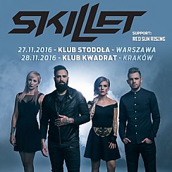 Bilety na koncert Skillet Unleashed Tour 2016 w Warszawie - 27-11-2016