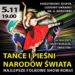 Bilety na koncert Tańce Narodów Świata w Zabrzu - 05-11-2016