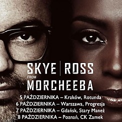 Bilety na koncert Skye & Ross from Morcheeba w Poznaniu - 08-10-2016