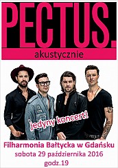 Bilety na koncert PECTUS AKUSTYCZNIE w Gdańsku - 29-10-2016
