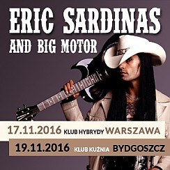 Bilety na koncert Eric Sardinas w Bydgoszczy - 19-11-2016