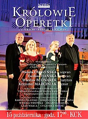 Bilety na koncert KRÓLOWIE OPERETKI J. Strauss, F. Lehar,E. Kalman w Kielcach - 15-10-2016