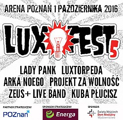 Bilety na koncert LuxFest vol.5 w Poznaniu - 01-10-2016