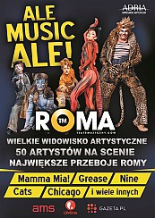 Bilety na spektakl Ale Musicale! - największe przeboje Teatru Roma: Mamma Mia, Grease, Cats i wiele innych... - Poznań - 14-02-2017