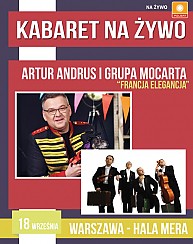 Bilety na kabaret na Żywo - FRANCJA  ELEGANCJA - rejestracja TV POLSAT w Warszawie - 18-09-2016