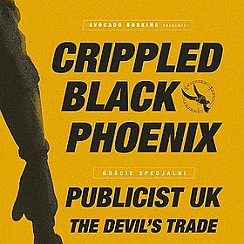 Bilety na koncert CRIPPLED BLACK PHOENIX / PUBLICIST UK / THE DEVIL’S TRADE w Warszawie - 19-12-2016