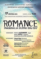 Bilety na koncert ROMANCE - Inauguracja sezonu artystycznego 2016/2017 w Radomiu - 17-09-2016
