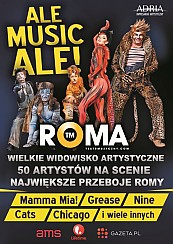 Bilety na koncert Ale Musicale! - największe przeboje Teatru Roma - Ale Musicale - największe show Teatru Roma! w Poznaniu - 14-02-2017