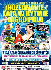 Bilety na koncert Pożegnanie Lata W Rytmach Disco Polo - Pozegnanie Lata W Rytmach Disco Polo Łosice - 25-09-2016