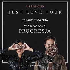 Bilety na koncert Us The Duo - Sprzedaż zakończona! w Warszawie - 29-03-2017