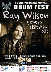 Bilety na  RAY WILSON akustycznie w ramach XXV Międzynarodowego Festiwalu DRUM FEST