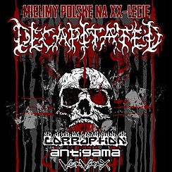 Bilety na koncert Decapitated, Corruption, Antigama, Vervrax w Gdyni - 22-10-2016