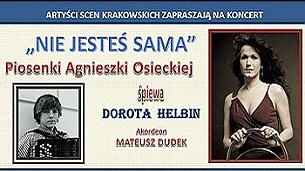 Bilety na koncert Piosenki Agnieszki Osieckiej śpiewa Dorota Helbin Bębęnek w Krakowie - 22-09-2016