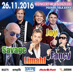 Bilety na koncert w Andrzejki: Savage, Limahl, Fancy i inni - Rabat ING w Poznaniu - 26-11-2016