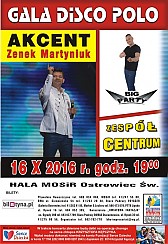 Bilety na koncert Gala Disco Polo - Ostrowiec Świętokrzyski - 16-10-2016
