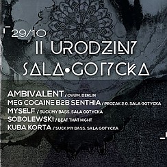 Bilety na koncert Ambivalent / Ovum, Berlin : 2 urodziny Sala Gotycka we Wrocławiu - 29-10-2016
