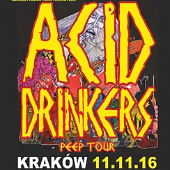 Bilety na koncert Acid Drinkers, support: The Procrasters w Krakowie - 11-11-2016