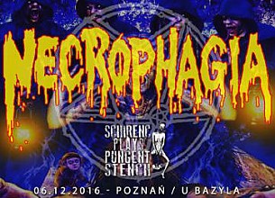 Bilety na koncert Necrophagia, Schirenc plays Pungent Stench + support w Poznaniu - 06-12-2016