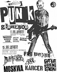 Bilety na koncert Punk Generation: P.C.K., Bunkier, Moskwa, Zielone Żabki / Ga w Gliwicach - 05-11-2016