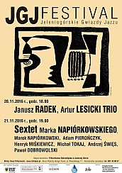 Bilety na JGJ FESTIVAL 2016 - Jeleniogórskie Gwiazdy Jazzu - Janusz RADEK, Artur LESICKI TRIO