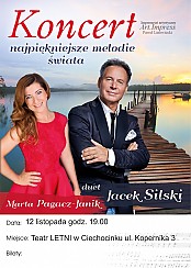 Bilety na koncert Jacek Silski i Marta Pagacz-Janik w Ciechocinku - 12-11-2016