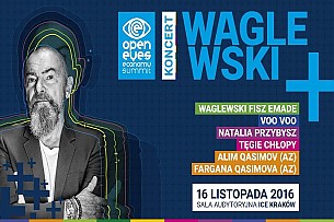 Bilety na koncert Waglewski Fisz Emade -  WAGLEWSKI PLUS - PROGRAM KULTURALNY TOWARZYSZĄCY KONGRESOWI OEES W KRAKOWIE  - 16-11-2016