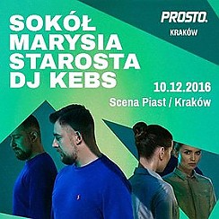 Bilety na koncert Sokół & Marysia Starosta Dj.Kebs w Krakowie - 10-12-2016