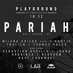 Bilety na koncert Pariah (Karenn / UK) / Playground - 3rd B-day w Poznaniu - 10-12-2016