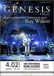 Bilety na koncert Genesis Classic Performed by former Genesis lead Singer Ray Wilson w Knurowie - 04-02-2017