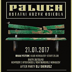 Bilety na koncert Paluch w Białymstoku - 21-01-2017