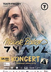Bilety na koncert Maciej Balcar ZNAKI TOUR w Gnieźnie - 14-02-2017