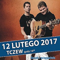 Bilety na koncert ZENEK i PRZYJACIELE (Casanova) w Tczewie - 12-02-2017